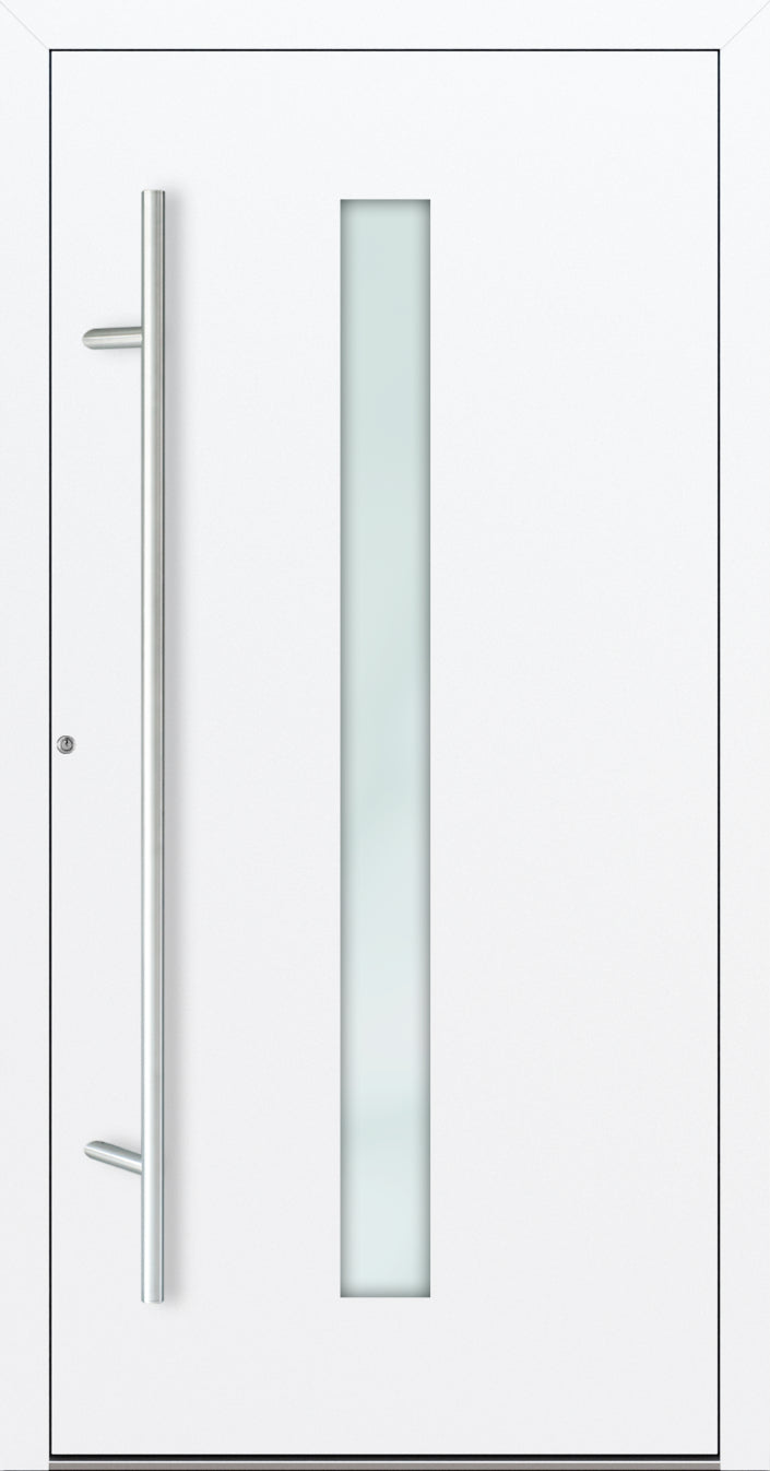 Turenwerke P90 Design 01 Aluminium Door - White RAL7016
