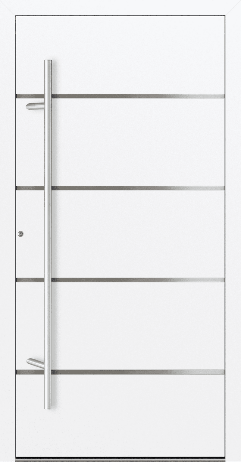 Turenwerke SL75 Design 02 Aluminium Door - White RAL9016