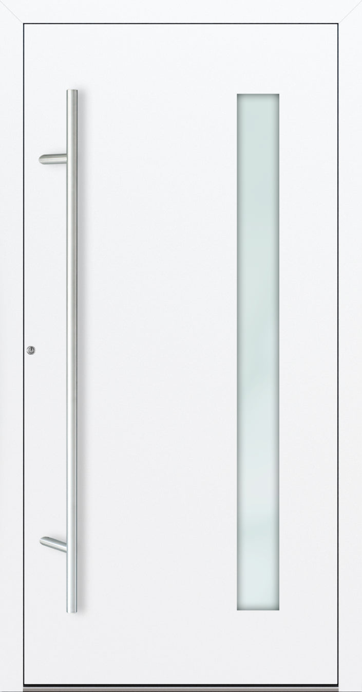 Turenwerke P90 Design 04 Aluminium Door - White RAL7016