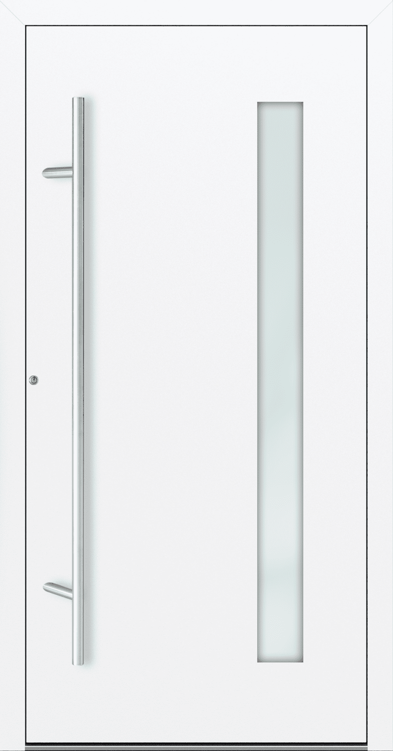 Turenwerke SL75 Design 04 Aluminium Door - White RAL9016