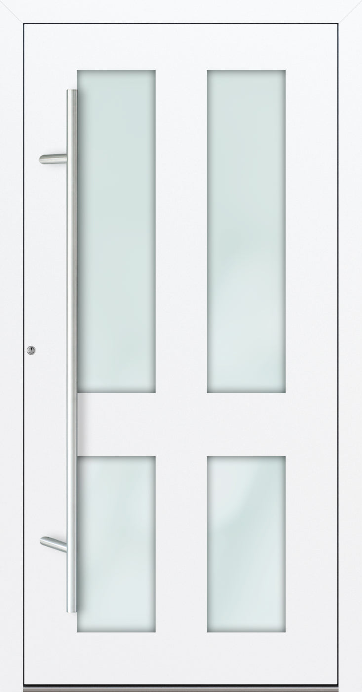 Turenwerke P90 Design 09 Aluminium Door - White RAL7016