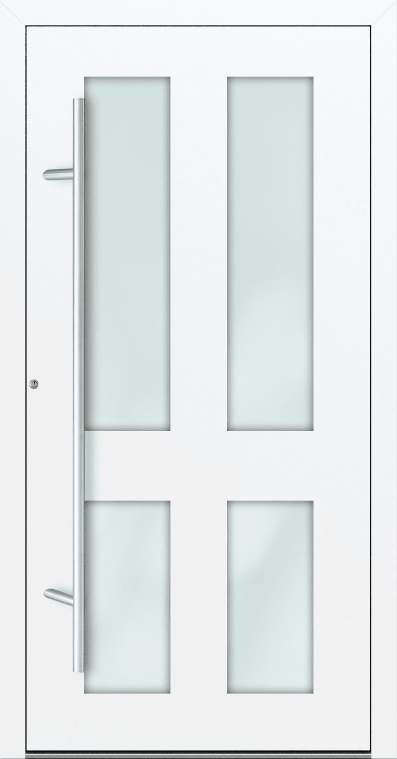 Turenwerke SL75 Design 09 Aluminium Door - White RAL9016