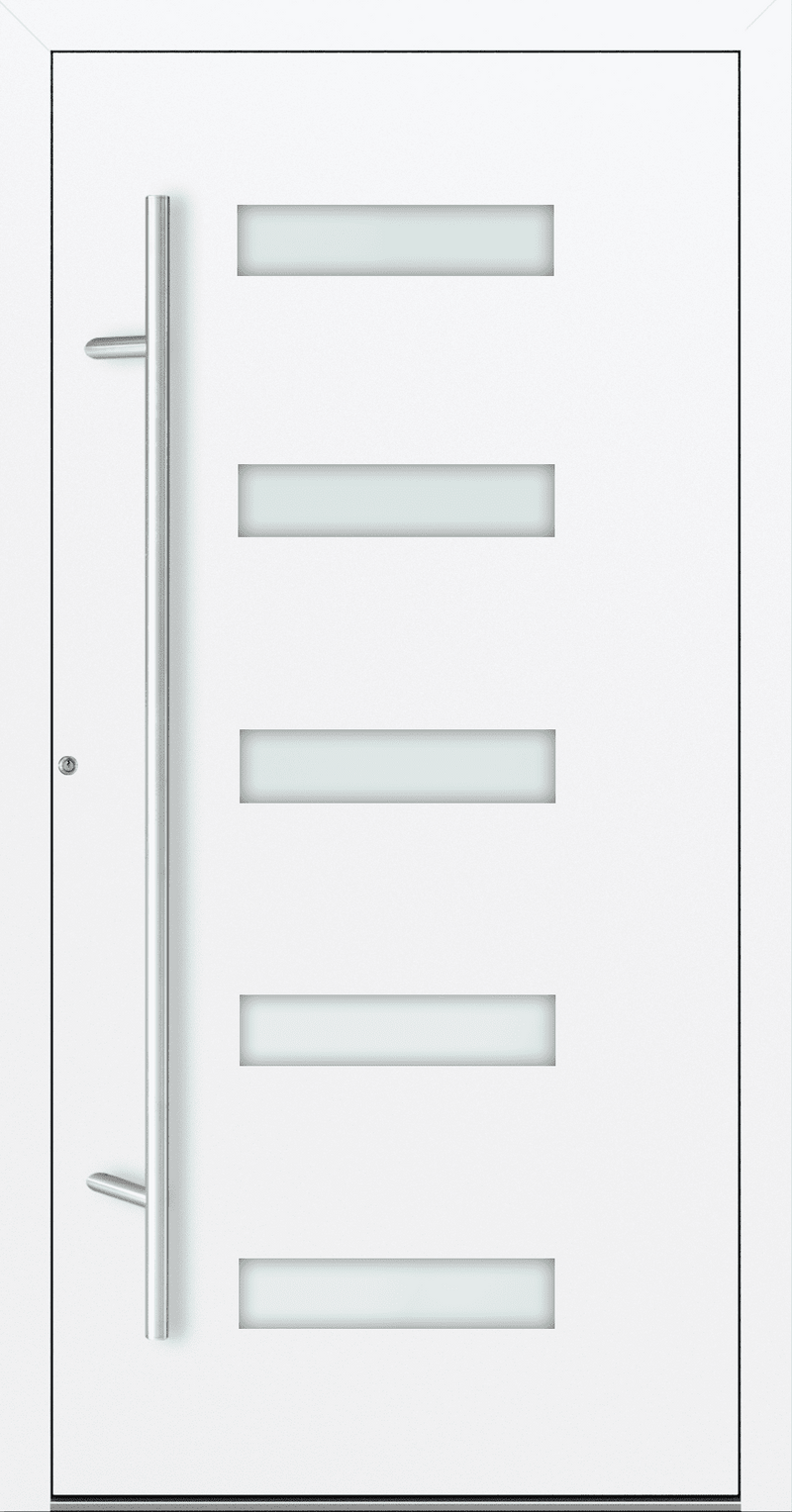 Turenwerke SL75 Design 11 Aluminium Door - White RAL9016