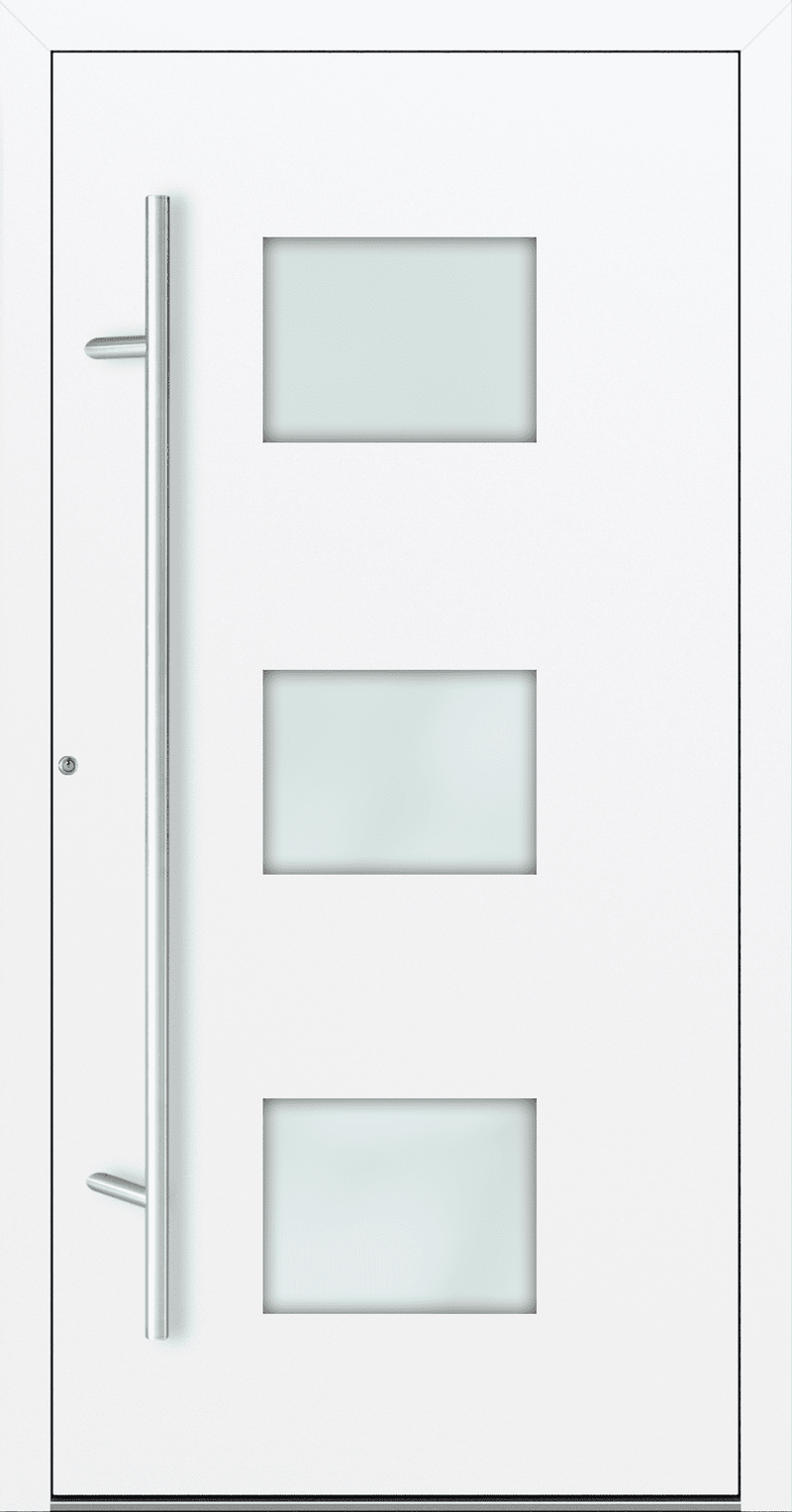 Turenwerke SL75 Design 210 Aluminium Door - White RAL9016