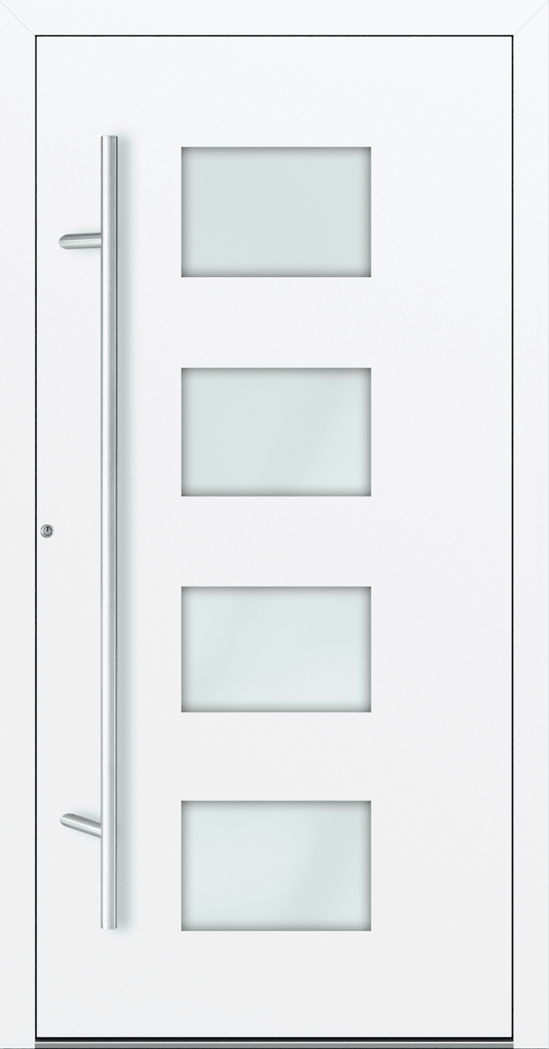 Turenwerke SL75 Design 211 Aluminium Door - White RAL9016