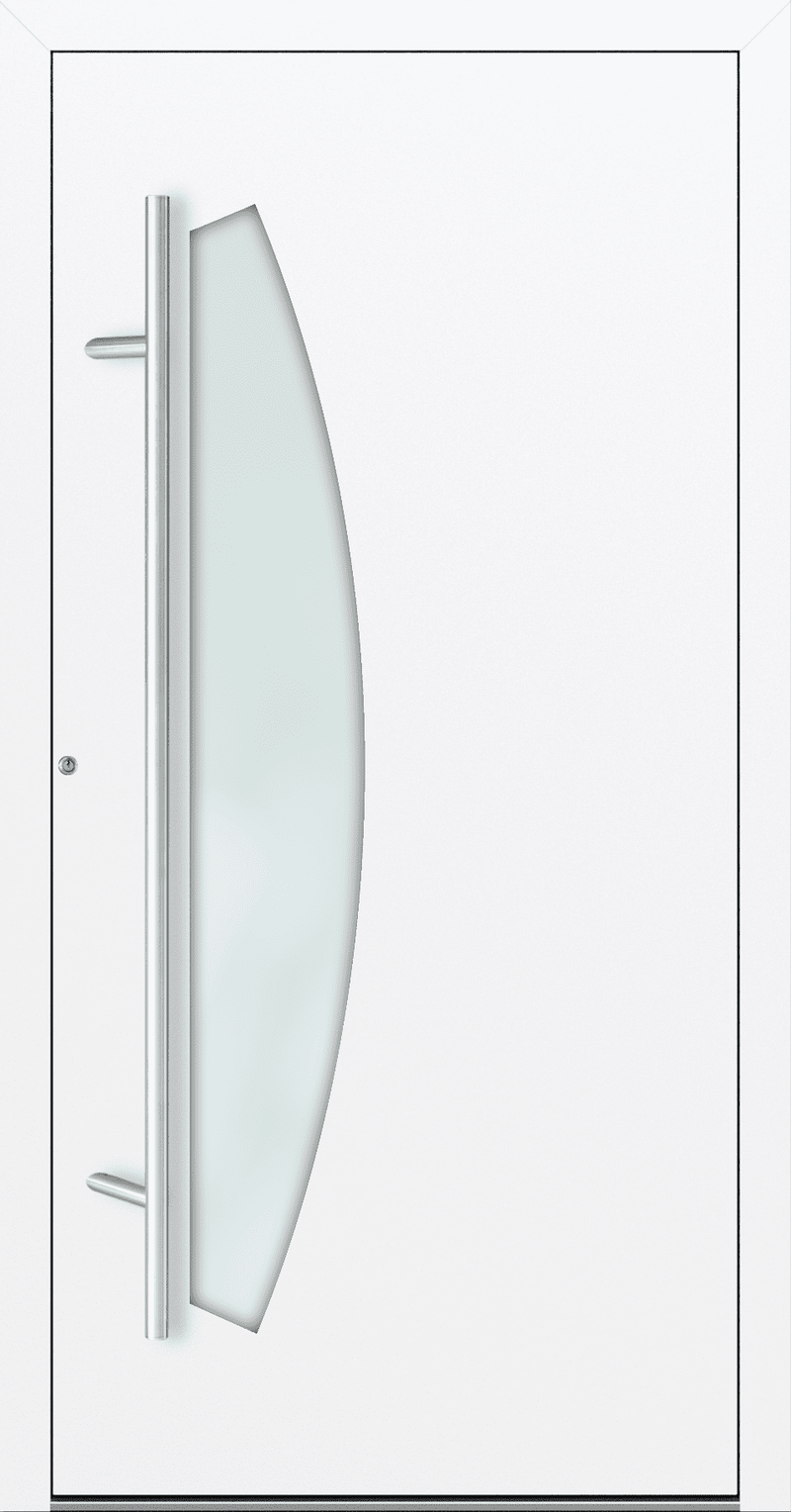 Turenwerke SL75 Design 212 Aluminium Door - White RAL9016