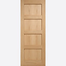 Shaker 4P Pre-finished Oak Door Kit