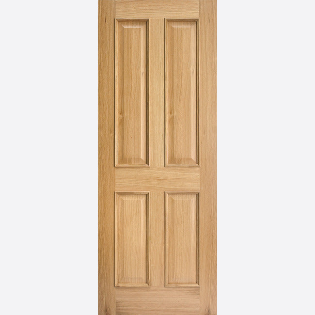 Pre-Assembled Regency 4P RM2S Un-finished Oak Door Set