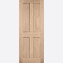 Pre-Assembled London Pre-finished Oak Door Set