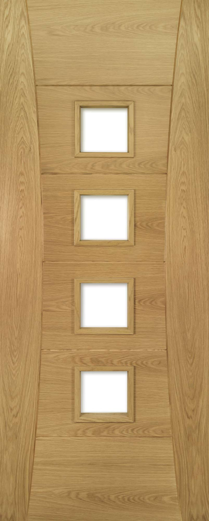 Oak Pamplona Glazed Pre-finished Door Kit