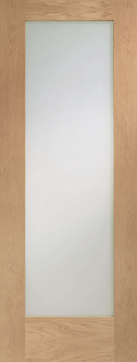 XL Joinery Oak Pattern 10 Fire Door Clear Glazed Internal door