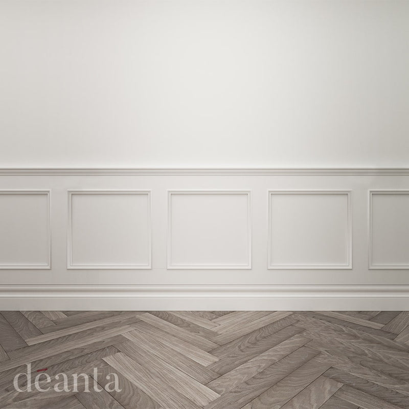 Deanta White Primed Balmoral Wall Panelling