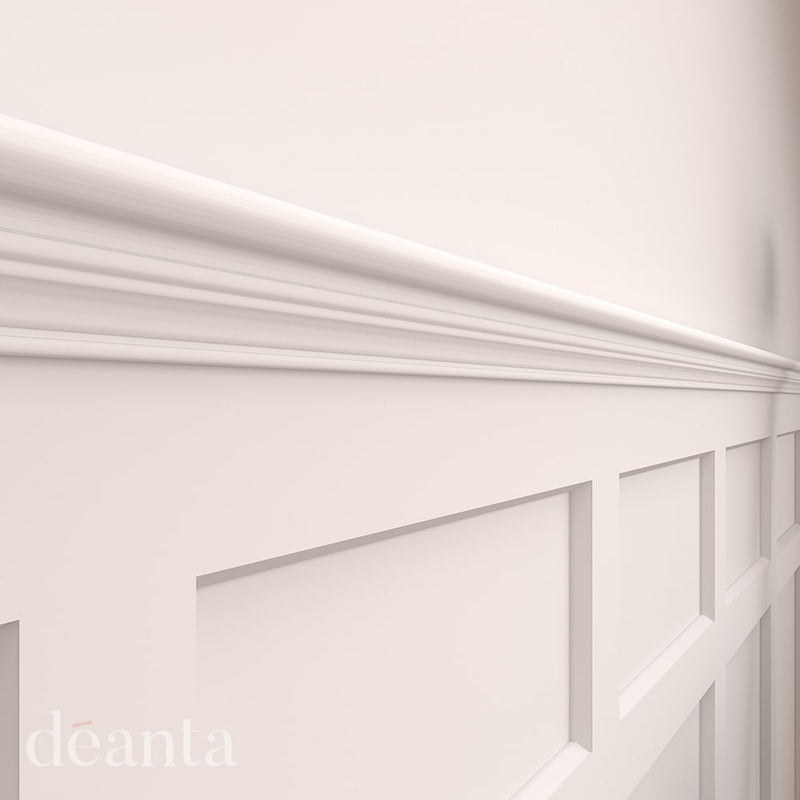 Deanta White Primed Bullnose Moulding