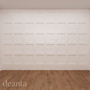Deanta White Primed Shaker Wall Panelling