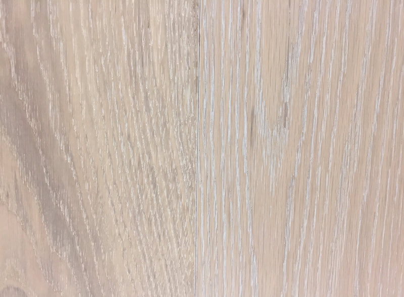 Artis Engineered Polar White Stained Oak Rustic ABCD Brushed UV Oiled - 14 x 190 x 1900mm