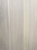 Xylo Fulham R130 Pearl White Stained Oak Rustic ABCD Brushed UV Oiled - 14 x 190 x 1900mm