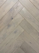 Xylo St. James R131 Mushroom Grey Stained Oak Rustic-ABCD Brushed UV Lacquered - 14 x 125 x 625mm
