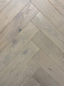 Artis Engineered Mushroom Grey Stained Oak Rustic-ABCD Brushed UV Lacquered - 14 x 125 x 625mm