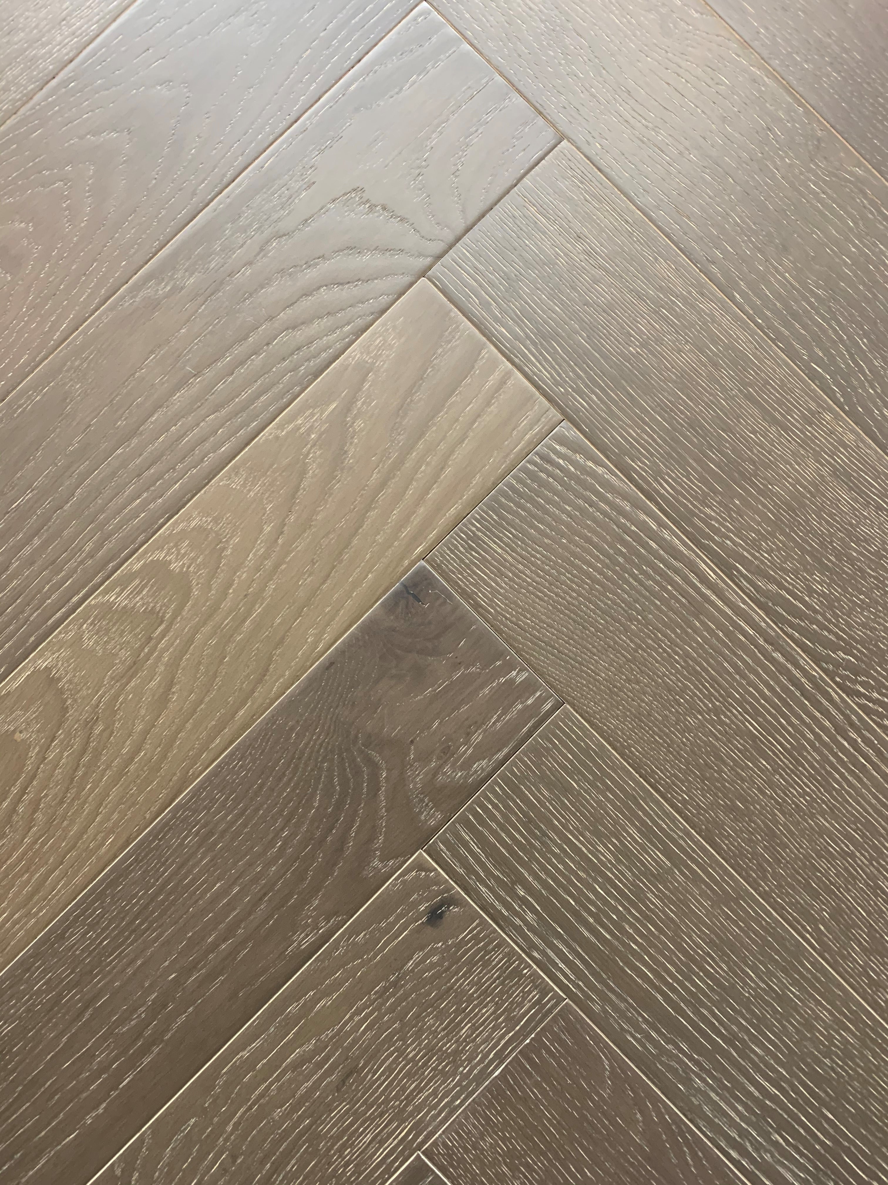 Xylo St. James R132 White Washed Coffee Stained Oak Rustic-ABCD Brushed UV Oiled - 14 x 125 x 625mm