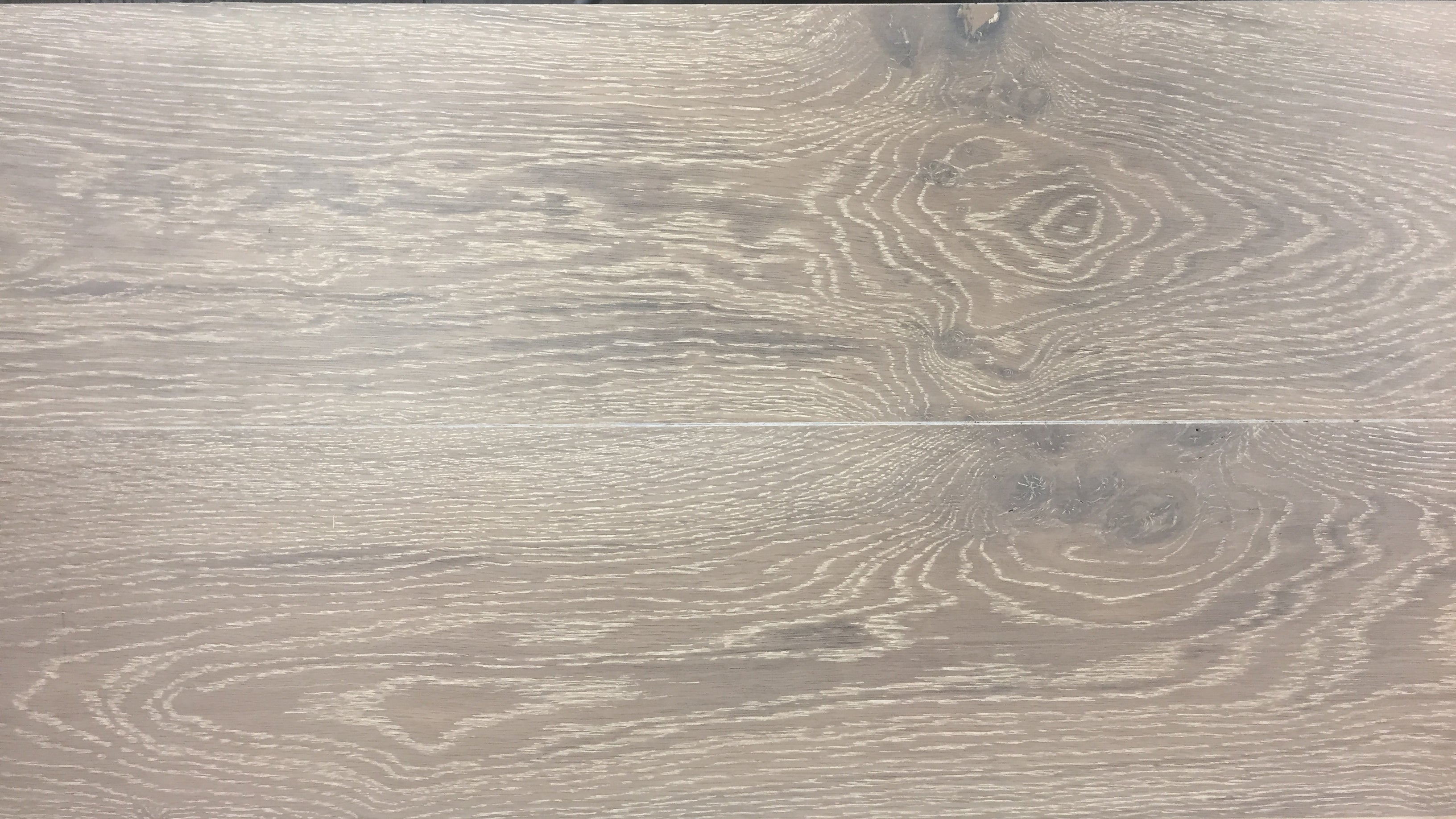 Xylo Islington R82 Polar White Stained Oak Rustic Brushed UV Oiled - 14 x 240 x 1900mm