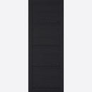 Pre-Assembled Dark Charcoal Pre-finished Soho 4P Door Set