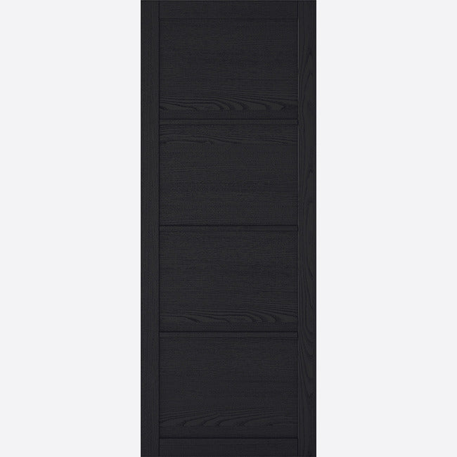 Pre-Assembled Dark Charcoal Pre-finished Soho 4P Door Set
