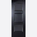 Pre-Assembled Primed Plus Black Amsterdam Door Set