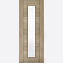 Pre-finished Light Grey Edmonton Glazed 1L Door Kit