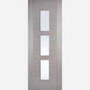 Pre-finished Light Grey Hampshire Glazed Door Kit