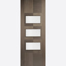 Pre-finished Chocolate Grey Apollo Glazed 3L Door Kit