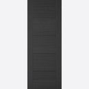 Charcoal Black Pre-finished Vancouver 5P Door Kit