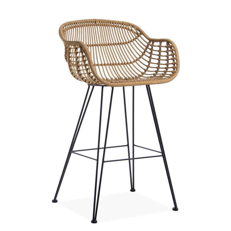 LPD Rafferty Carver Wooden Barstool