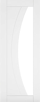 White Primed Ravello Glazed Door Kit