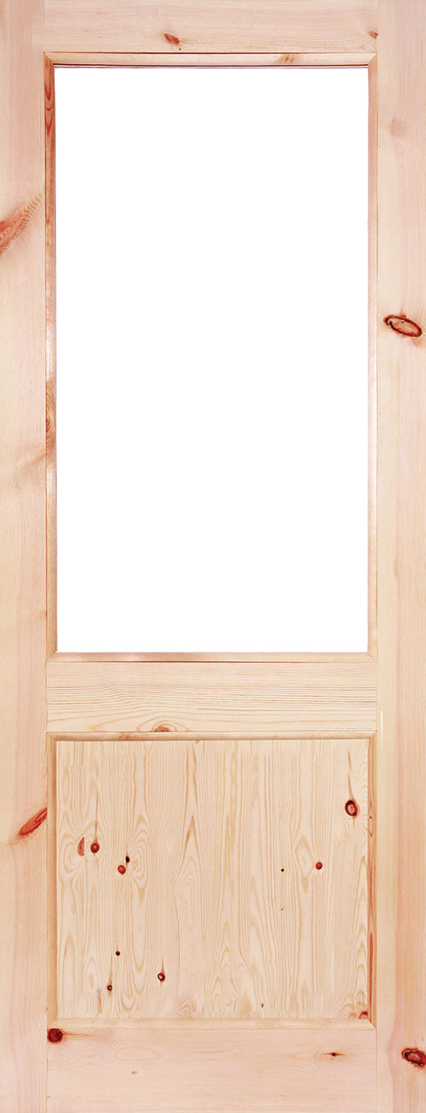 External Door LPD Redwood 2XG Unglazed