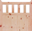 External Door LPD Redwood 600 Gate (42mm)