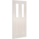 Deanta White Primed Rochester Glazed Internal door