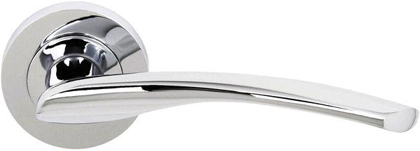 Atlantic S22R Status Arizona on Round Rose Door Handle Pack