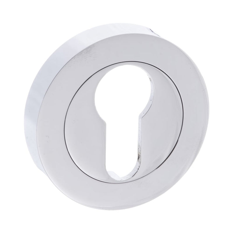 Atlantic Status Round Euro Escutcheon (Polished Chrome)