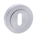 Atlantic Status Round Key Escutcheon (Satin Chrome)