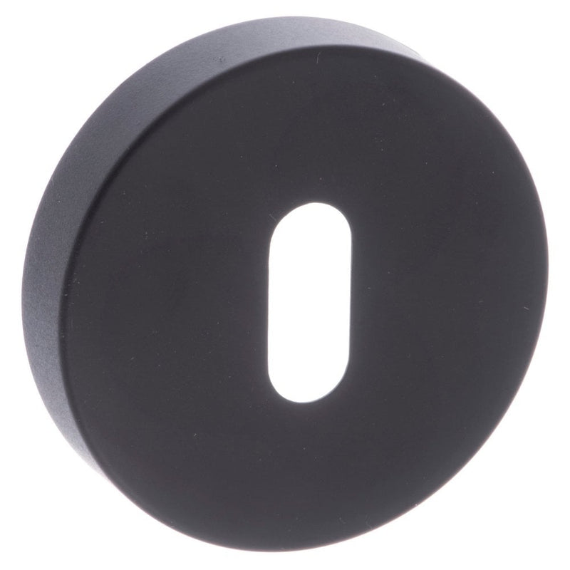 Atlantic Status Round Key Escutcheon (Matt Black)