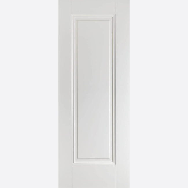 Pre-Assembled White Primed-Plus Eindhoven Door Set
