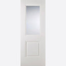 Pre-Assembled White Pre-finished Arnhem Glazed 1L Door Set