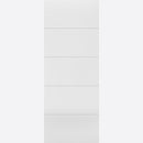 Pre-Assembled White Primed Santandor Door Set