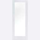 White Primed Pattern 10 Glazed 1L Clear Door Kit