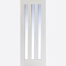 White Primed Utah Glazed 3L Door Kit