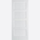 Pre-Assembled White Primed Contemporary Door Set