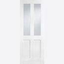 Pre-Assembled White Primed London Glazed 2L Door Set