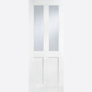 White Primed London Glazed 2L Door Kit