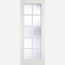 Pre-Assembled White Primed Moulded SA 10L Glazed Door Set