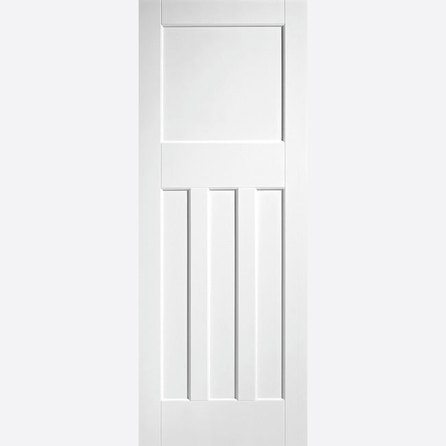 Pre-Assembled White Primed DX 30S Style Door Set